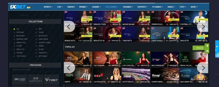 online live dealer